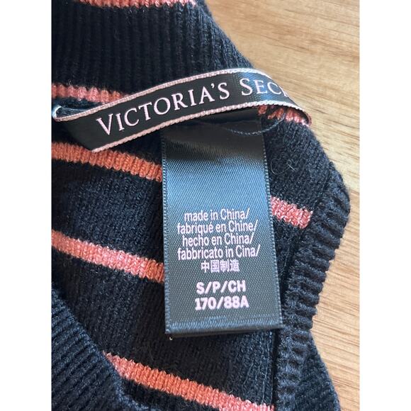 Victoria's Secret Halter Crop Top High Neck With Hook And Eye Closure Size Small - Picture 4 of 5